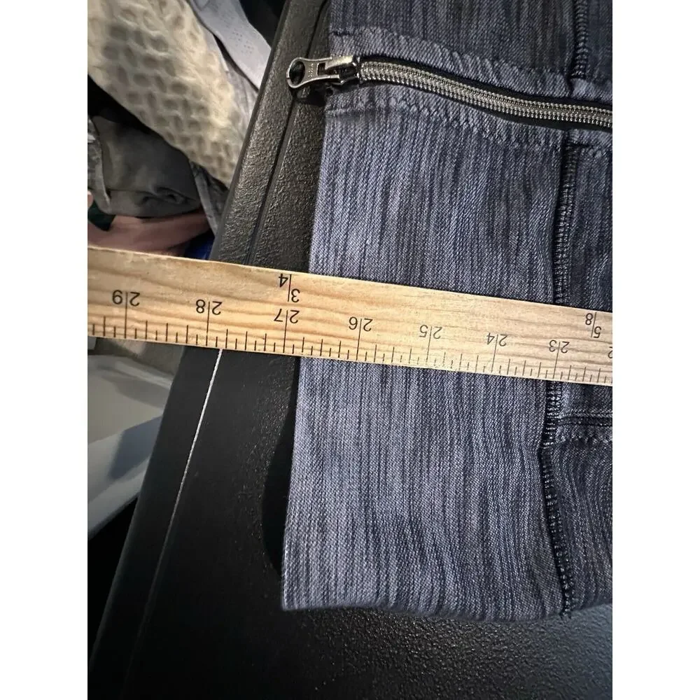 Lululemon Size 6 Jacket Daily Yoga Denim Polar Haze Black Style W4A54S